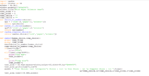 Rock Paper Scissors Game Using Python Tkinter – Pythonista Planet