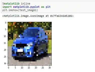testing input image