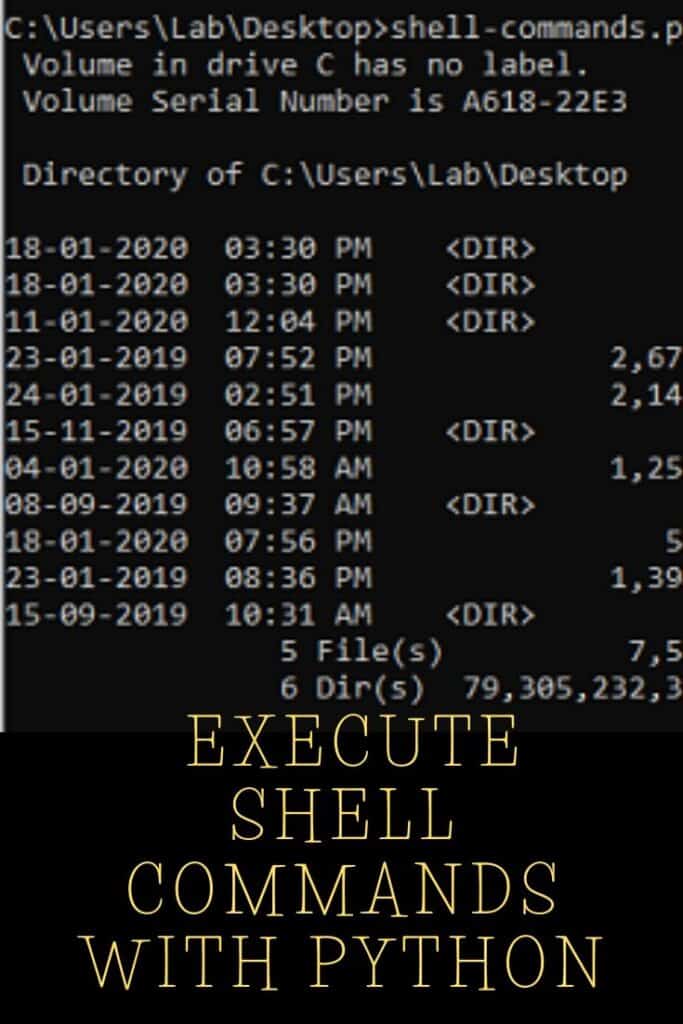 How To Execute Shell Commands With Python – Pythonista Planet