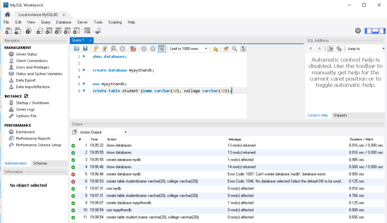 Python-MySQL Connection and Set-up – Pythonista Planet