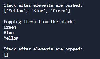 python program to implement stack using linked list