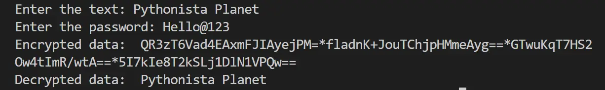 Cryptography Using Python Modules – Pythonista Planet